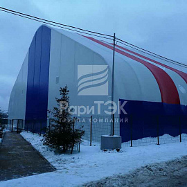 Football arena 43x66x18 m., St. Petersburg.