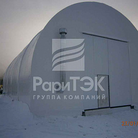 Hangar 16x10x7 m., For storage and repair of vehicles, Republic of Sakha-Yakutia.