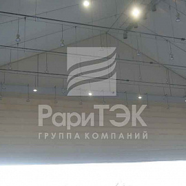 Hangars 60x30 and 37x40 m, for storing helicopters and aircraft