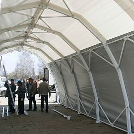 Warehouse 6x10x5 m., For storage of materials, Republic of Tatarstan.