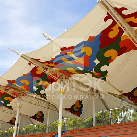 Tribune awning, Almetyevsk