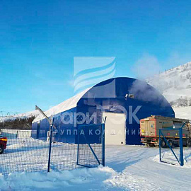 Hangar 44x18x11 production workshop, Magadan region.